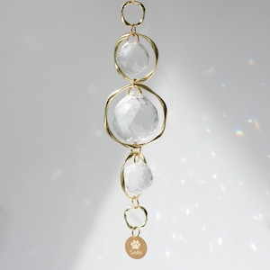 Pet Memorial Sun Catcher and Rainbow Maker | Sympathy Gifts